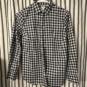 JCrew Factory button down. Size Small Petite. Worn once, like new,needs ironing